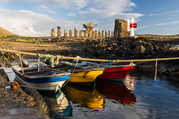 moai, easter island