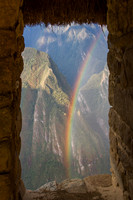 machu picchu rainbow