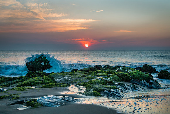 sunrise at rehoboth beach, de