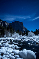 night sky, yosemite national park