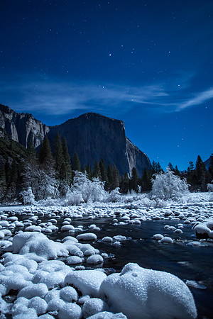 night sky, yosemite national park