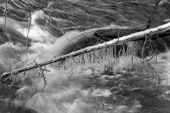 icicles, rickets glen, pa