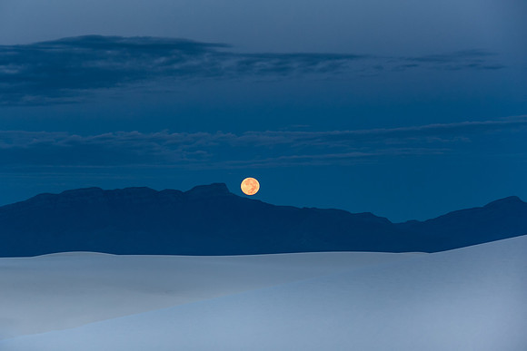 moonset, white sands, nm