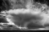 clouds, bisti badlands, nm