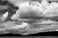 clouds, fort union, new mexico