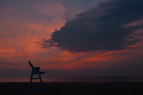 lifeguard chair, rehoboth beach de